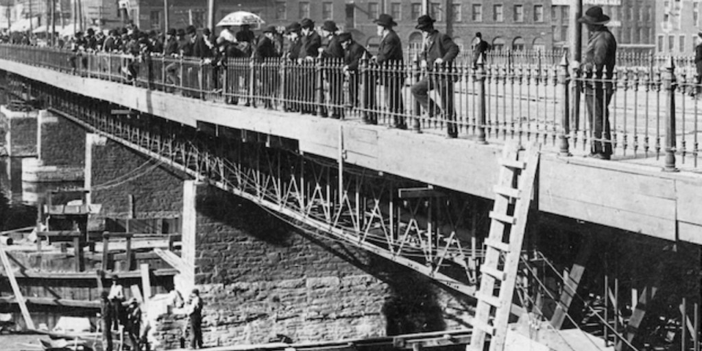 Oswego Lock 8 Then and&nbsp;Now
