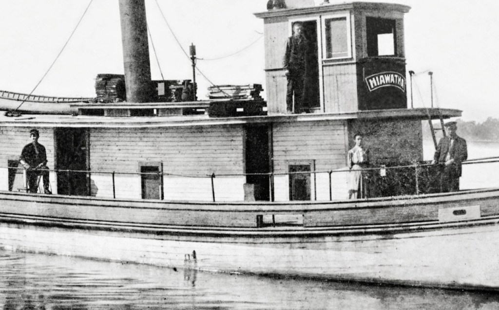 Hiawatha and Salt&nbsp;Barges